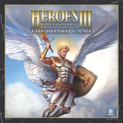 Heroes of Might and Magic III: The Board Game Box Art