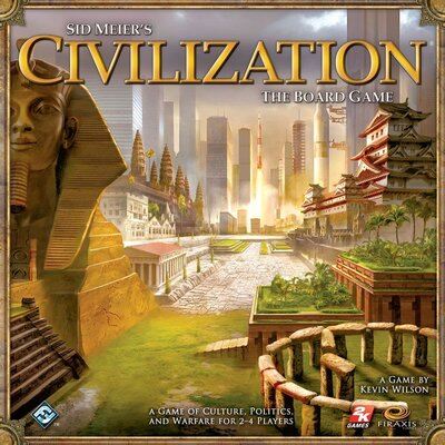 Sid Meier's Civilization: The Board Game Box Art